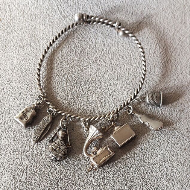 Zilveren bedelarmband