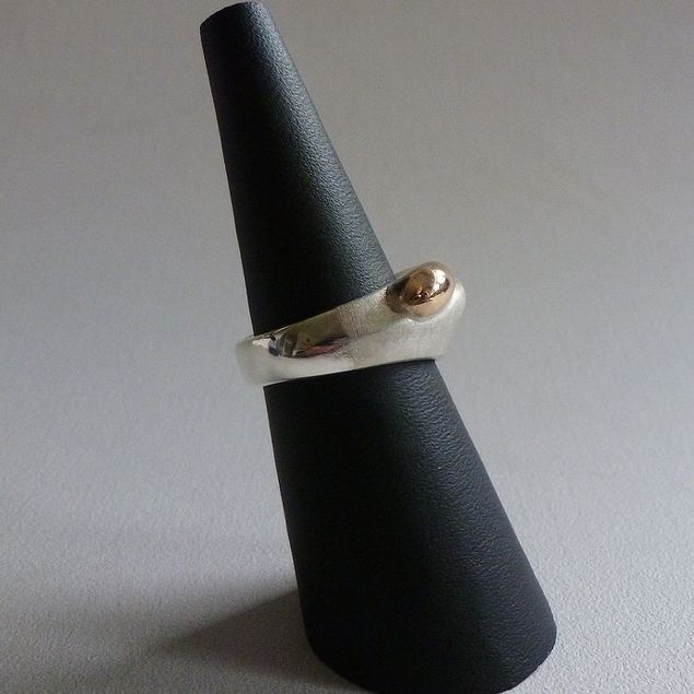 Originele goud met zilver Lapponia ring