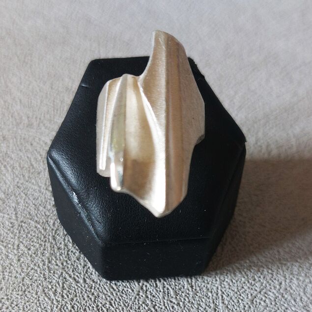 Fins zilveren ring Lapponia