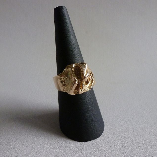 Gouden vintage Lapponia ring
