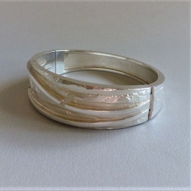 Originele zilveren Lapponia slavenarmband.
