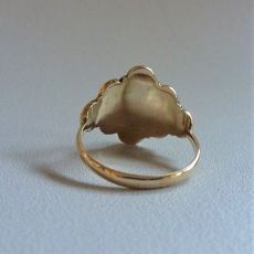 18k Gouden streeksieraad (ring)	