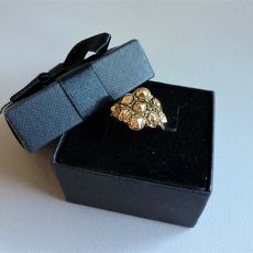 18k Gouden streeksieraad (ring)	