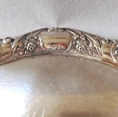 Bijzonder vierdelig Duits zilveren servies