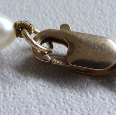 Cultive parelset met goud en Lapis lazuli