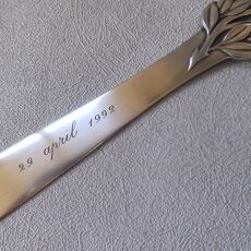 Deens zilveren briefopener