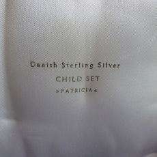 Deens zilveren kinderbestek