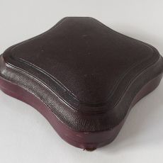 Engels zilveren kaviaar / amuse set in etui 