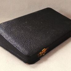 Engels zilveren manicure set