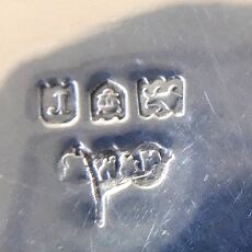 Engels zilveren Pyx / Hostie doosje 