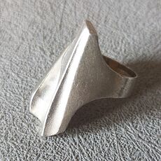 Fins zilveren ring Lapponia