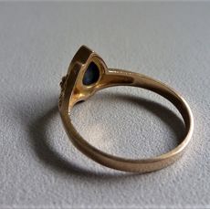 Gouden Lapponia ring met Lapis Lazuli