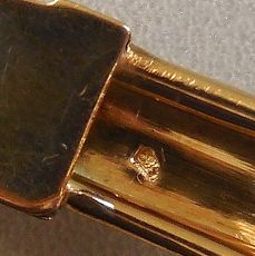 Gouden slangen -klemarmband	