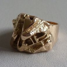 Gouden vintage Lapponia ring