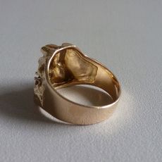 Gouden vintage Lapponia ring