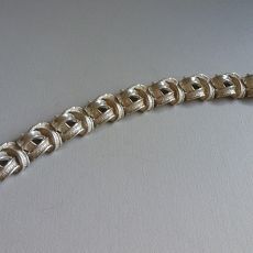 Handgesmede zilveren armband	