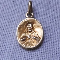 Mini gouden religieus medaillon