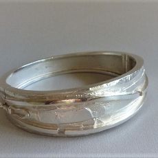 Originele zilveren Lapponia slavenarmband.
