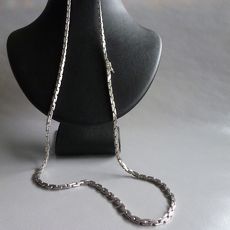 Witgouden Chanel ketting (Massief)