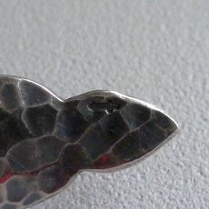 Zilveren Art Deco broche