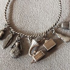 Zilveren bedelarmband