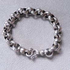 zilveren jasseron armband