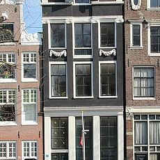 Zilveren miniaturen van grachtenpanden Herengracht Amsterdam