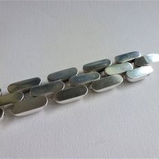 Zilveren ROLEX schakelarmband