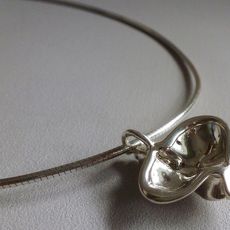 Zilveren Scandinavische hanger