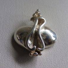 Zilveren Scandinavische hanger