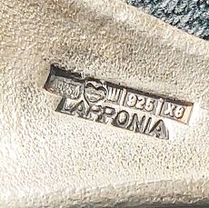 Zweeds zilveren choker Lapponia 