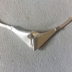 Zweeds zilveren choker Lapponia 